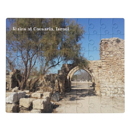 Ruins at Caesaria Israel Jigsaw Puzzle