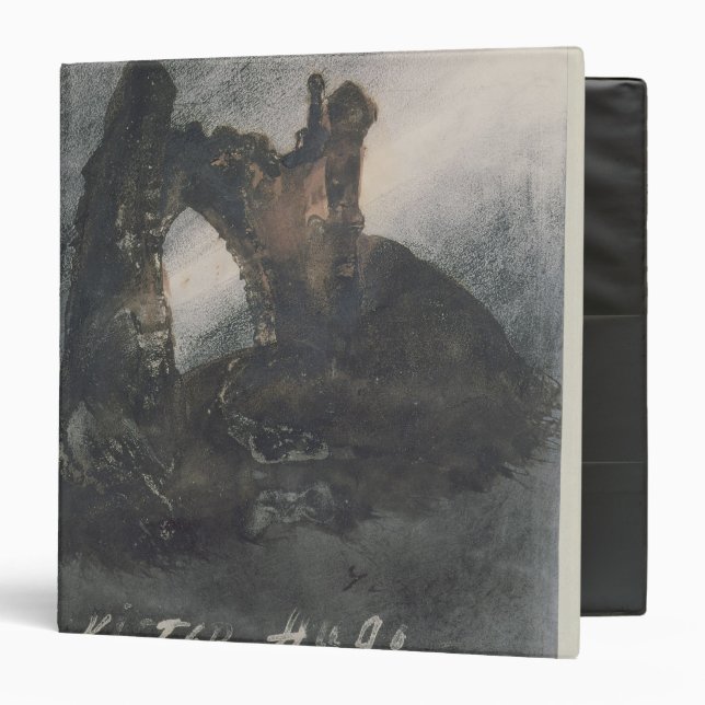 Ruins at Groz-Nez, Jersey, or The Arch Binder (Front/Inside)