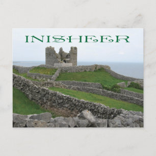 Ruins at Inisheer, Ireland Postcard