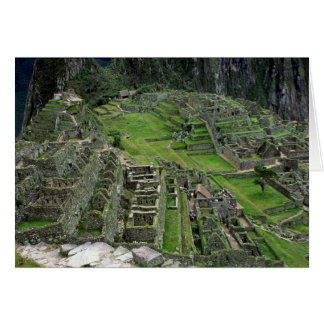 Ruins at Machu Picchu Cards