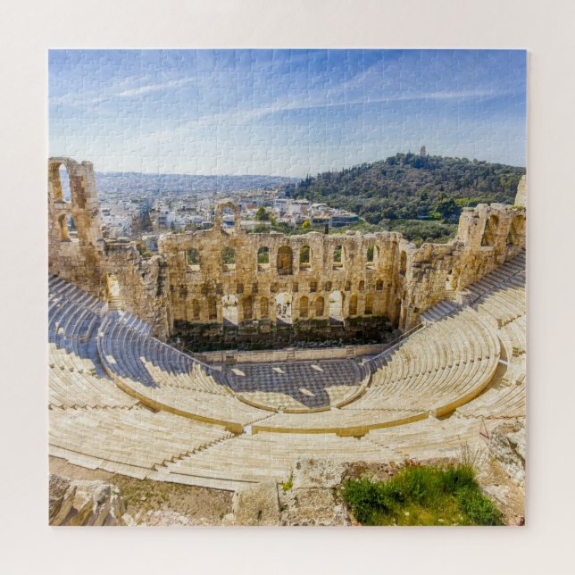 ruins of ancient theater of Herodion Atticus Jigsaw Puzzle (Horizontal)