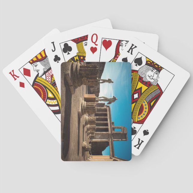 Ruins of Pompeii Poker Cards (Back)
