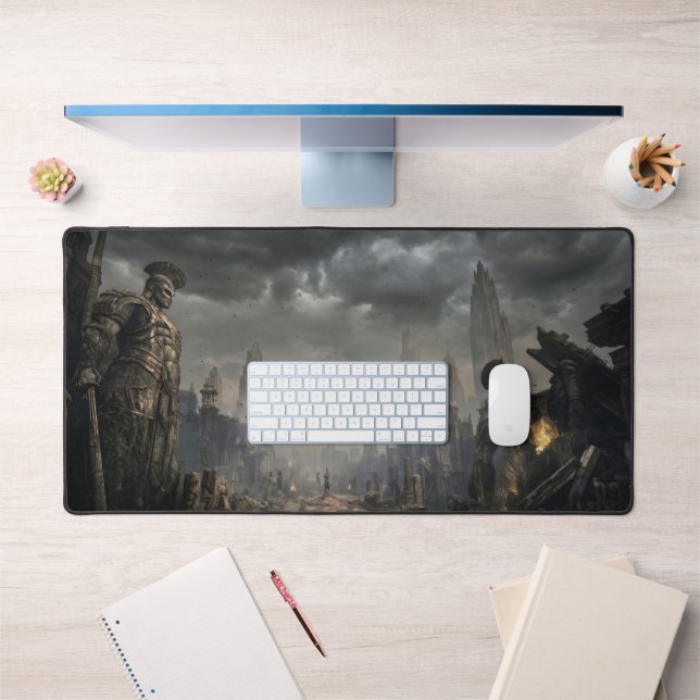 Ruins of the Colossus City Desk Mat (Office 1)