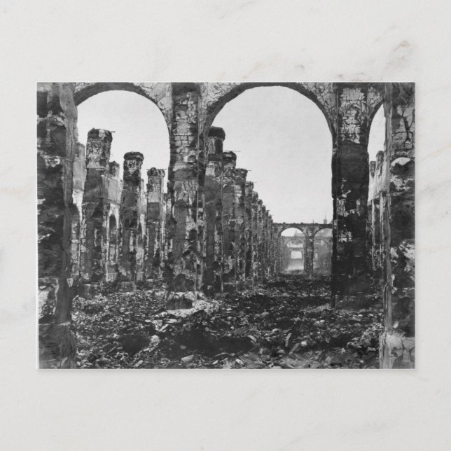 Ruins of the Cour des Comptes 2 Postcard (Front)