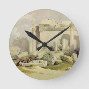 Ruins of the Eastern Portico of the Temple of Baal Round Clock