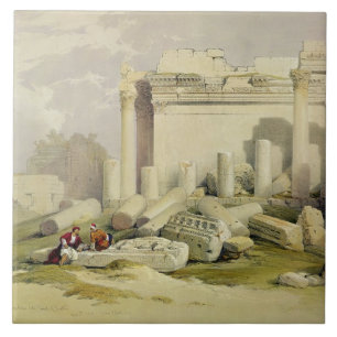 Ruins of the Eastern Portico of the Temple of Baal Tile