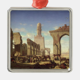 Ruins of the Mosque of the Caliph El Haken Metal Ornament