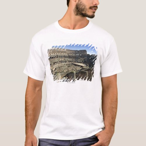 Ruins of the Roman Colosseum Rome Italy T_Shirt