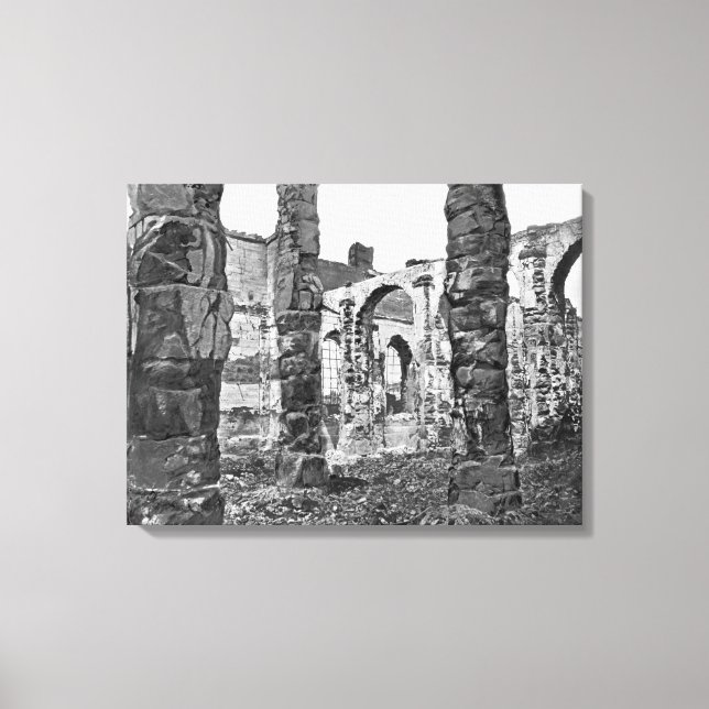 Ruins of the Storehouse Canvas Print (Front)