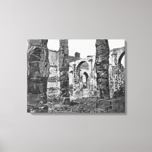 Ruins of the Storehouse Canvas Print