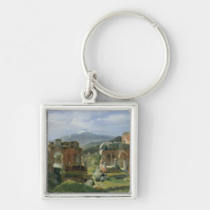 Ruins of the Theatre at Taormina Keychain