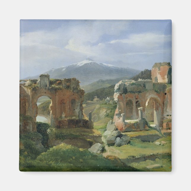 Ruins of the Theatre at Taormina Magnet (Front)