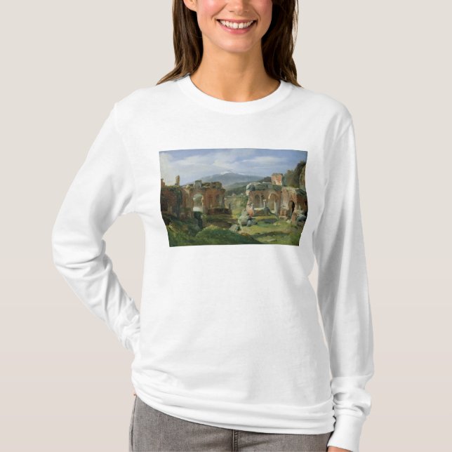 Ruins of the Theatre at Taormina T-Shirt (Front)