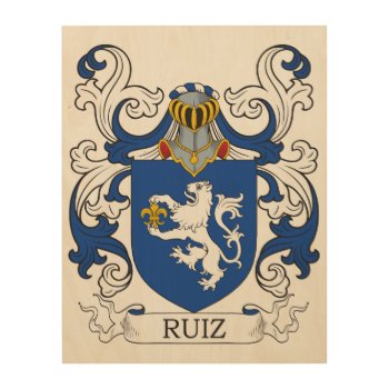 Ruiz Custom Design Wood Wall Art by coadbstore at Zazzle