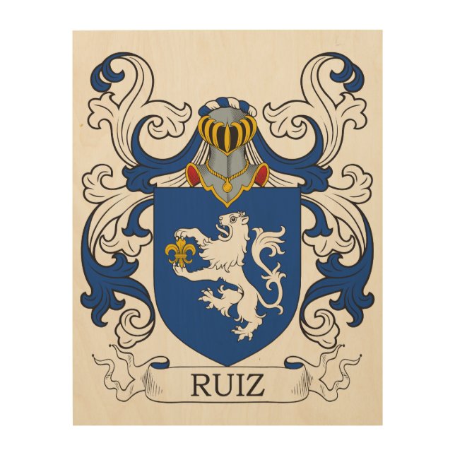 Ruiz Custom Design Wood Wall Art (Front)