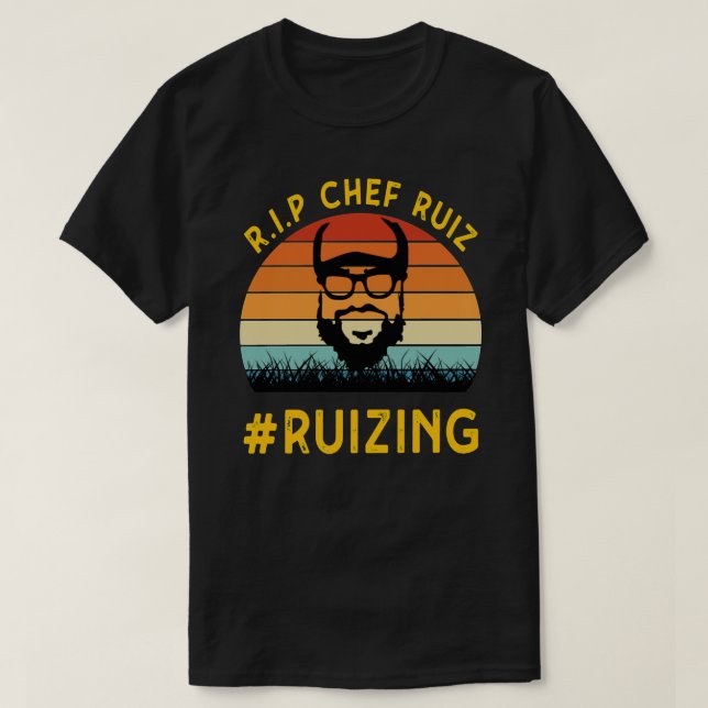 T-shirt Personnalisé Chef Carl Ruiz - Tailles S à 5XL, 100% Coton, Fabriqué Aux USA