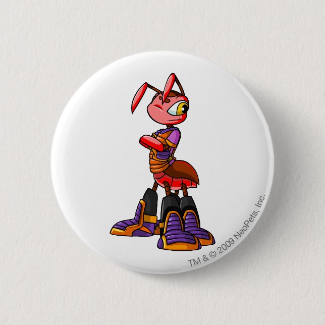 Ruki Kreludor Player Pinback Button (Front)