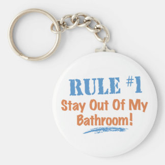 Bathroom Keychain stay out keychains | zazzle Bathroom Keychain stay out keychains | zazzle