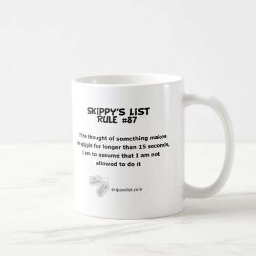 Rule 87 mug