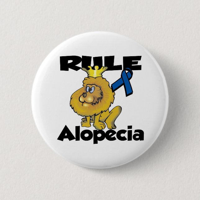Rule Alopecia Button (Front)