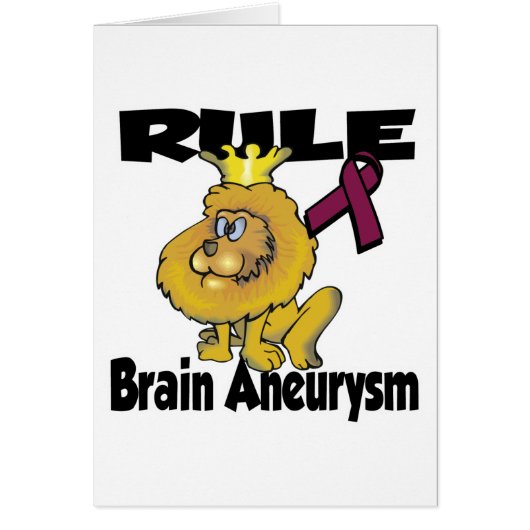 Rule Brain Aneurysm Cards (Front)