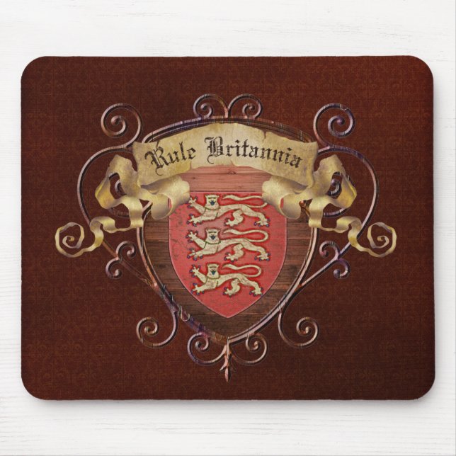 Rule Britannia Mouse Pad (Front)