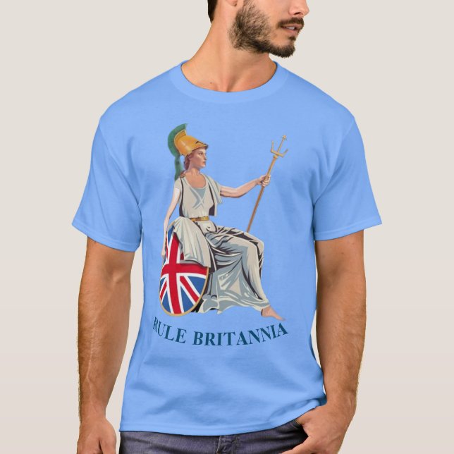 RULE BRITANNIA UK Patriot T-Shirt (Front)