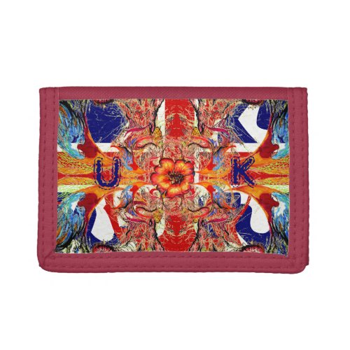 Rule Britannia Victorian fantasy  Your letters Trifold Wallet