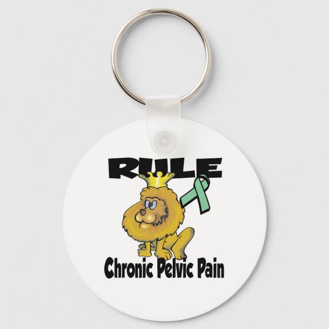 Rule Chronic Pelvic Pain Keychain (Front)
