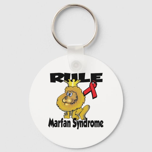 Rule Marfan Syndrome Keychain (Front)