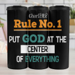 Rule No. 1: Put God First Thermal Tumbler
