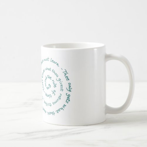 Rule of 3 _ Witchs law _Wiccan Rede Coffee Mug