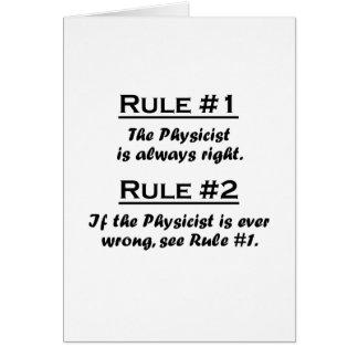 Rule Physicist Cards