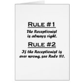 Rule Recptionist (Front)