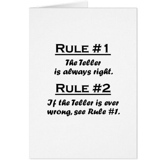 Rule Teller (Front)
