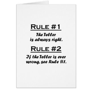 Rule Teller Cards