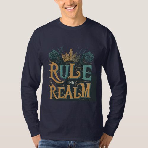 Rule the Realm gaming  T_Shirt