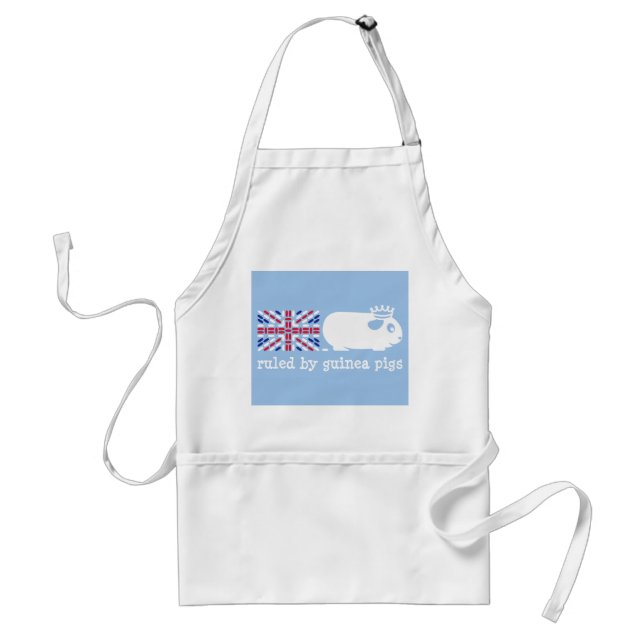 Ruled by Guinea Pigs Adult Apron (Front)