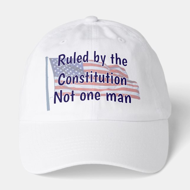 Ruled by the Constitution Hat (Front)