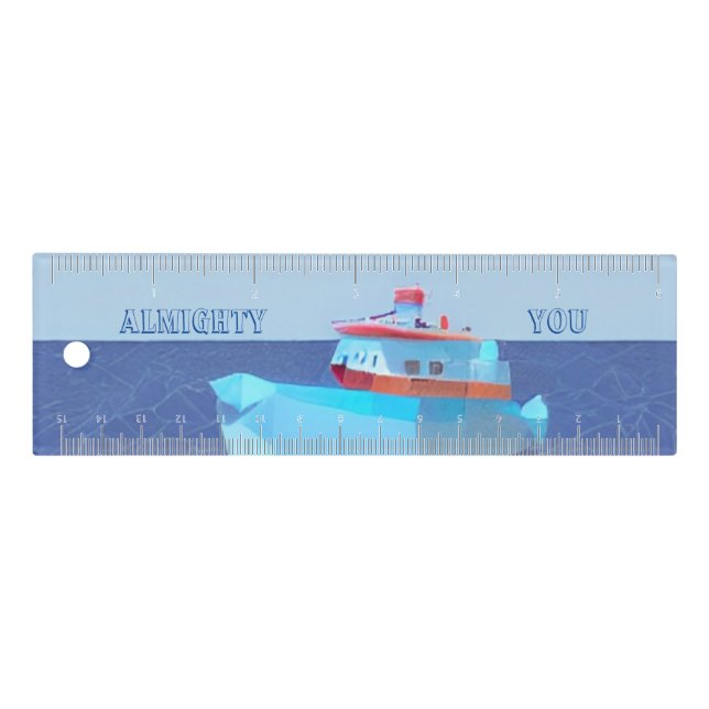 Ruler Almighty Add Name, Edit Design Option (Front)