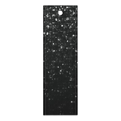 Ruler Black Crystal Bling Strass