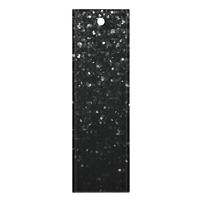 Ruler Black Crystal Bling Strass (Vertical)