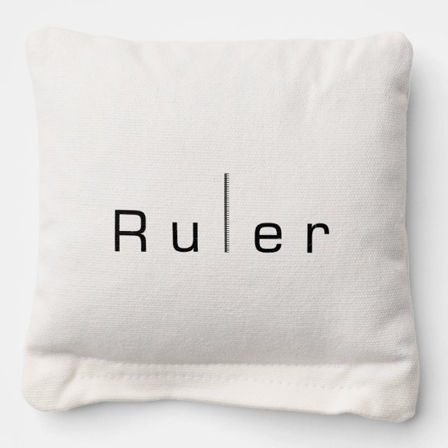 Ruler Cornhole Bags (Front)