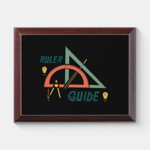 Ruler Guide, High School Award Plaque