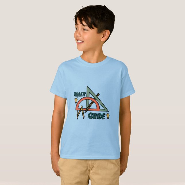 Ruler Guide, High School T-Shirt (Front Full)