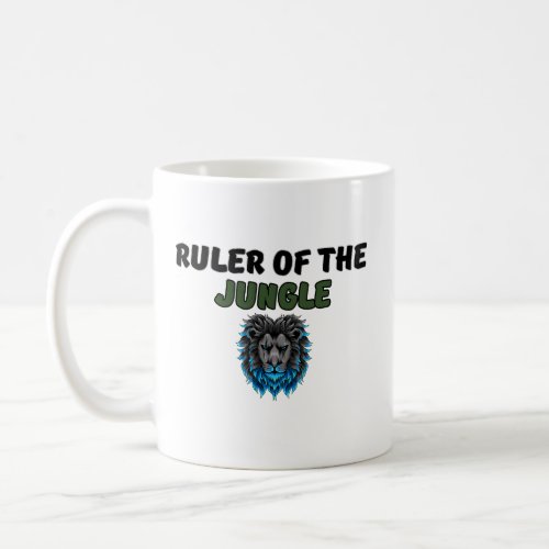 Ruler of the jungle coffee mug