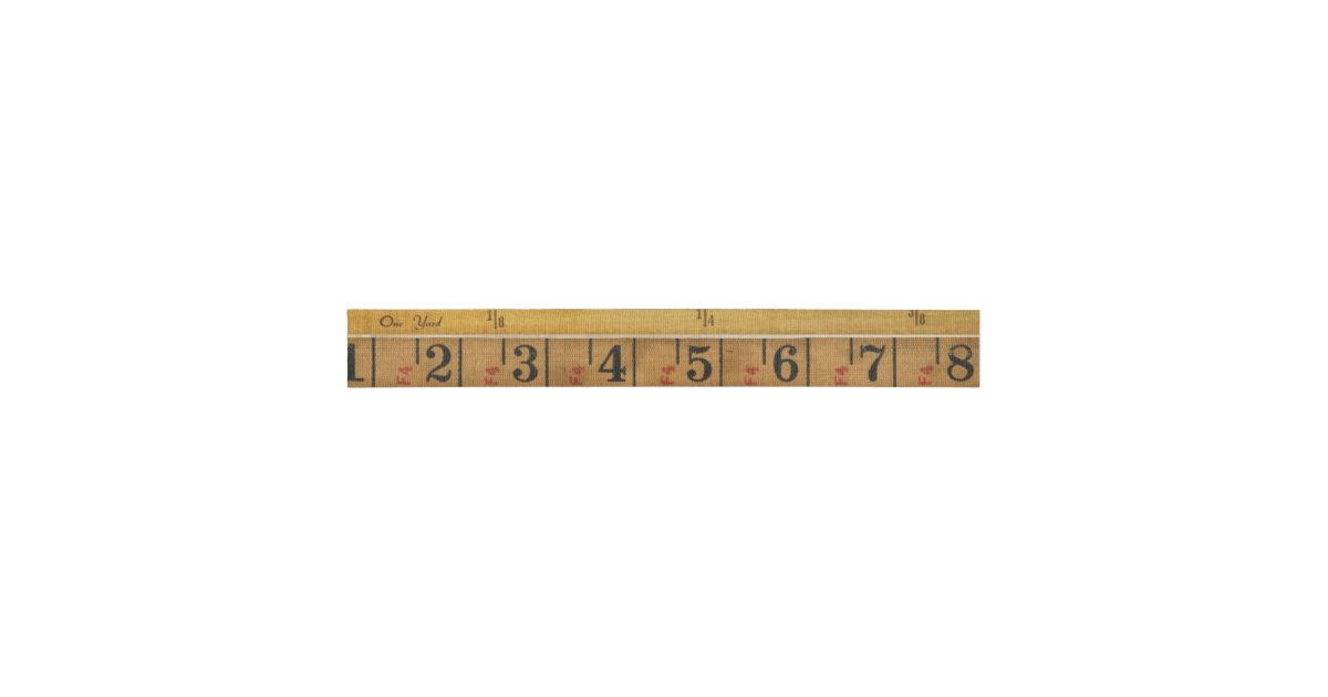 Ruler Ribbon | Zazzle