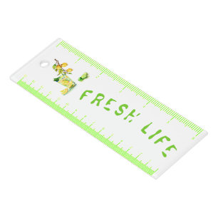 Ruler with Lemons Cocktail - Your Text