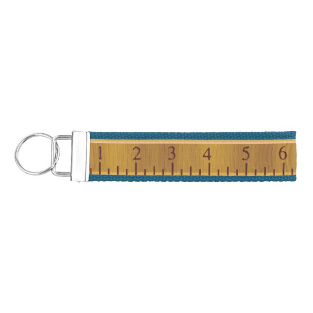 Ruler Wrist Key Chain (Keys on Left)