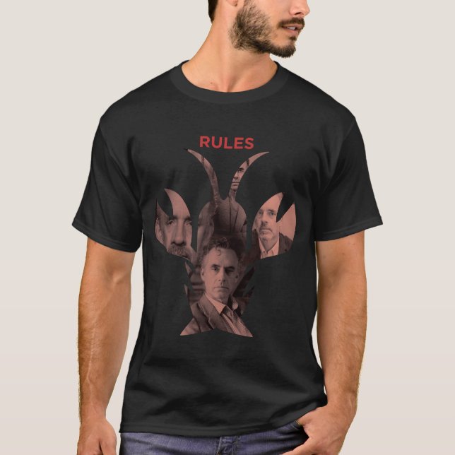 Rules by Jordan B. Peterson T-Shirt (Front)